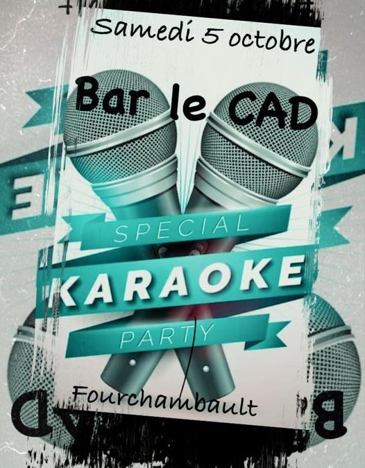 Soirée karaoké au bar restaurant le CAD