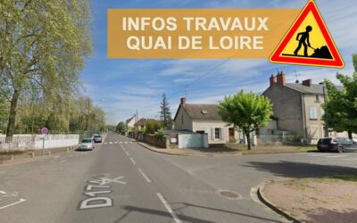 Bon à savoir : travaux à venir, quai de Loire